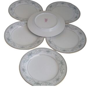 Noritake Noble 2600 Nippon Toko Kaishi Bread and Butter Plates, set of 6